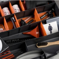 Verktøykasse med utstyr