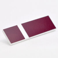 18980 Burgunder og hvit 2-lags matt graveringsplate