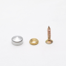 Forniklet skrue med 12mm dekklokk