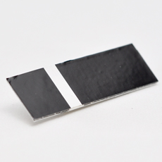 Sort og hvit stickalase for gravering og utskjæring med laser