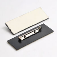 520100410 Jakkeskilt i hvit-sort