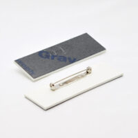 Jakkeskilt i hvit-sort