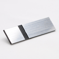 520400002 Sølv-sort graveringsplate