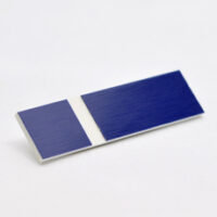 520600603 Lillablå-hvit graveringsplate