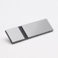 520603101 Sølvgrå-sort graveringsplate