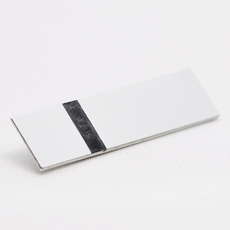 520800110 Hvit-sort graveringsplate