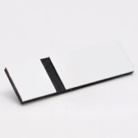 521000021 Hvit blank-sort graveringsplate