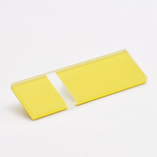 Gravoglas 2-plex 996 klar blank-gul 1,6mm