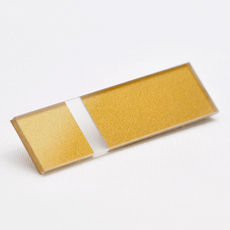 Gravoglas 2-plex 985 klar blank-gull 1,6mm