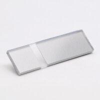521000320 Gravoglas 2-plex 986 klar blank-sølv 1,6mm