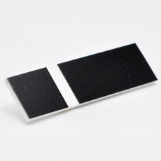 521000399 Gravoglas 2-plex 901 sort matt-hvit 3,2mm