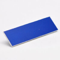 blå eloksert aluminumsplate for gravering