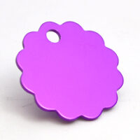 521200230 Husdyrmerke, sky, lilla aluminium