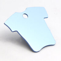 521200231 Husdyrmerke, skjorte, lys blå aluminium