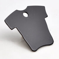 521200233 Husdyrmerke, skjorte, sort aluminium