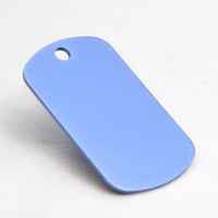 521200298 Husdyrmerke, dog-tag, blå aluminium