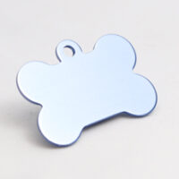 521200930 Husdyrmerke, bein, lys blå aluminium