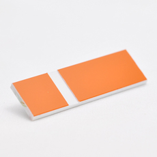 Orange graveringsplate