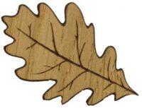 Laser Wood Oak Large Laser Wood eik plate