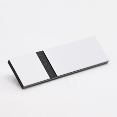 GRAVOPLY 2 HVIT BLANK-SORT 1,5 MM