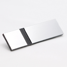 METALLEX ALUMINIUM BØRSTET-SORT 1,5 MM