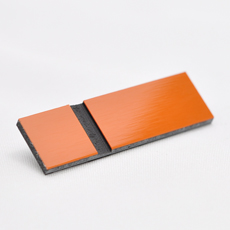 Orange-sort graveringsplate