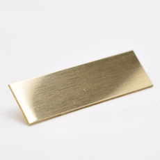 Gull blank messingplate
